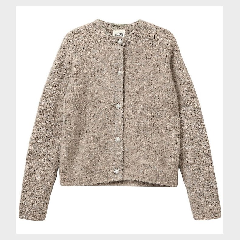 Sofie Schnoor Cardigan - Strik - KyraSY - Deer Melange