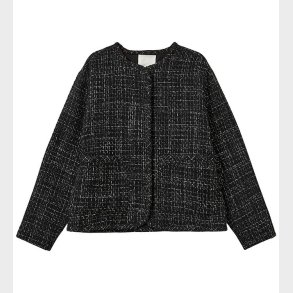 Sofie Schnoor Jakke - Hollysy - Sort m. Glimmertern