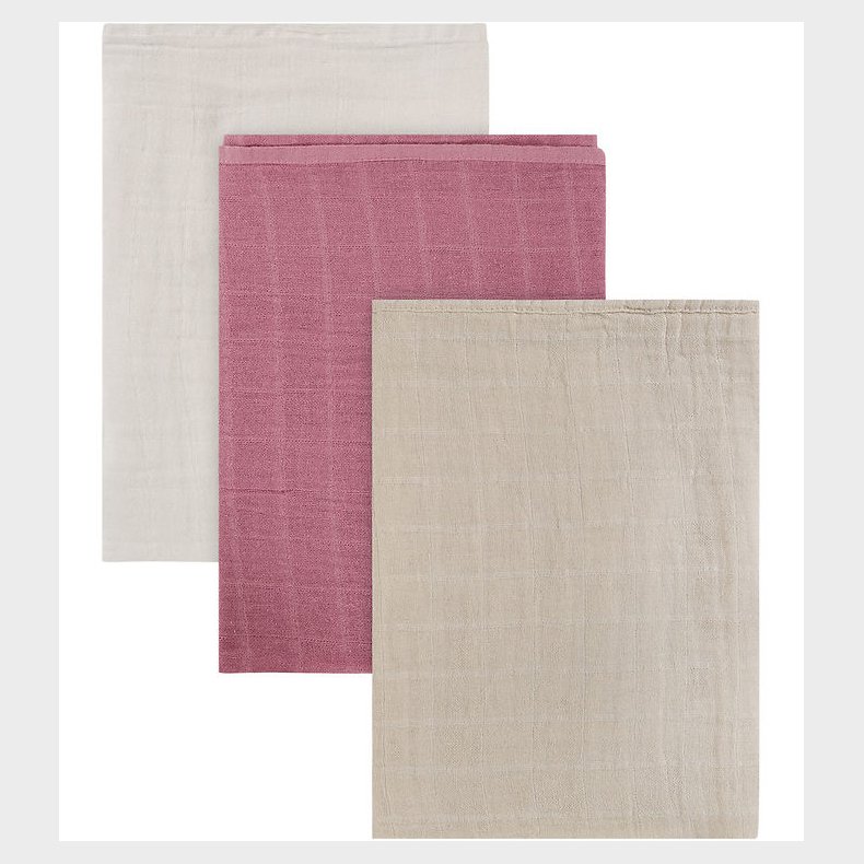 Pippi Stofbleer - Noos - 3-pak - 65x65 cm - Mauve Orchid