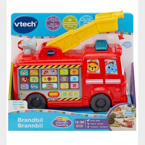 Vtech Aktivitetslegetj m. Lys/Lyd - Brandbil - DA/NO