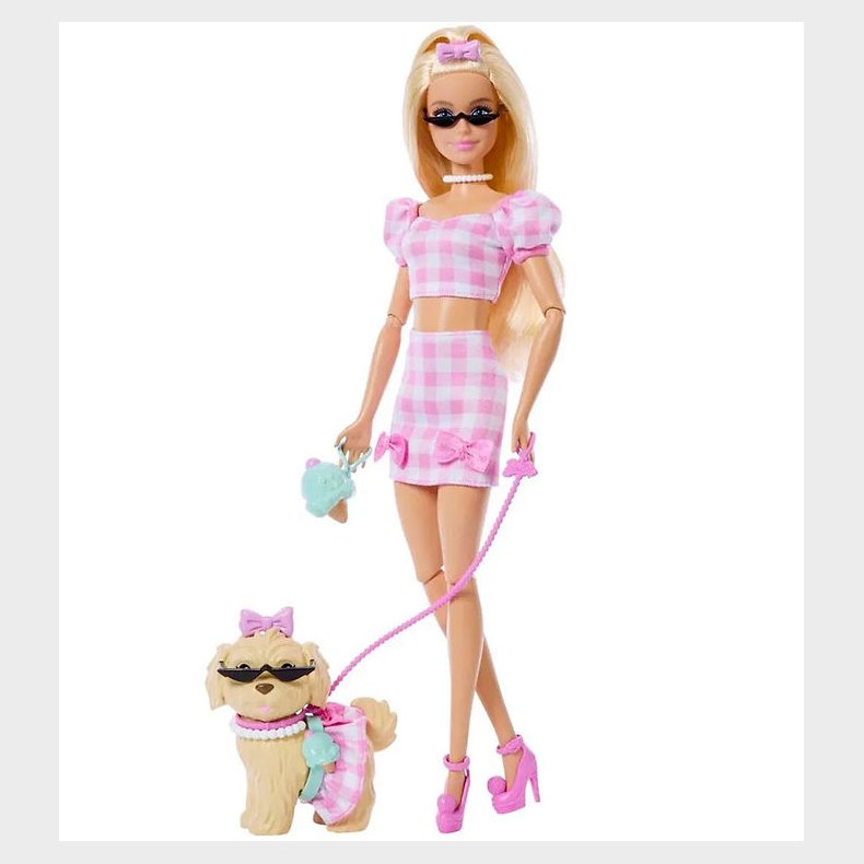 Barbie Dukke - 30 cm - Twinning Looks Blonde Bows