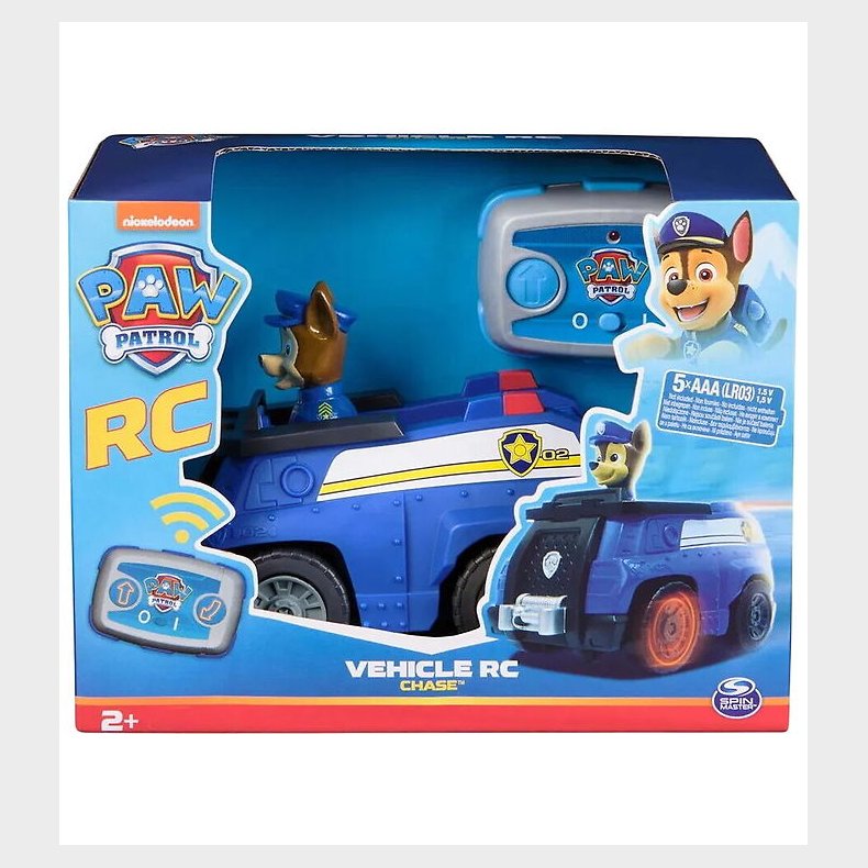 Paw Patrol Fjernstyret Bil - 1:24 - Vehicle Chase