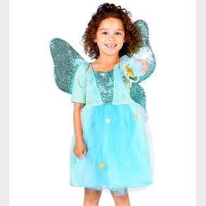 Den Goda Fen Udkldning - Fekjole m. Vinger/Tryllestav - Turkis