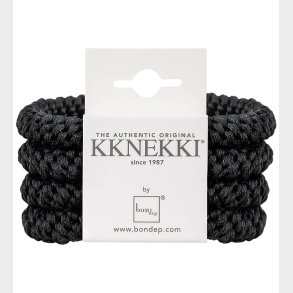 Kknekki Elastikker - 4-pak - Sort