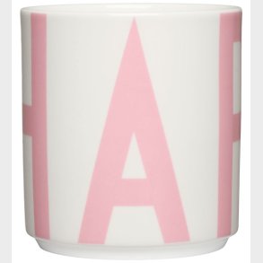 Design Letters Kop - XL Vintage ABC - Happy - Creole Pink