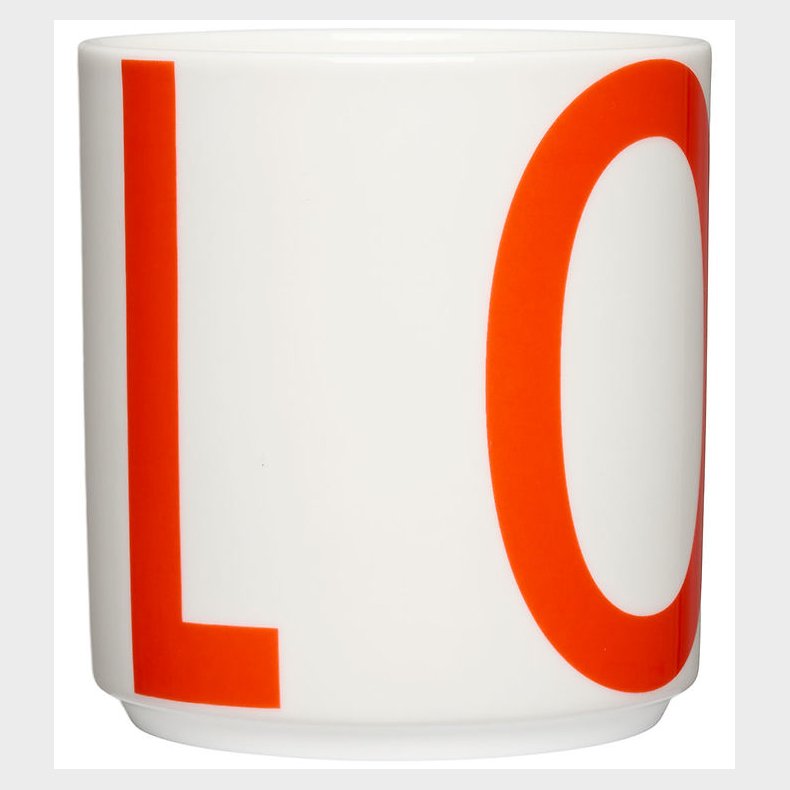 Design Letters Kop - XL Vintage ABC - Love - Cherry Tomato