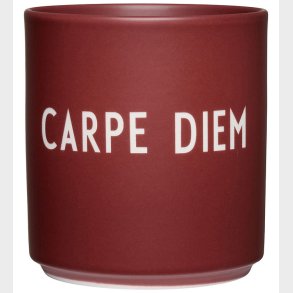 Design Letters Kop - Mini - Carpe Diem - Syrrah Burgundy