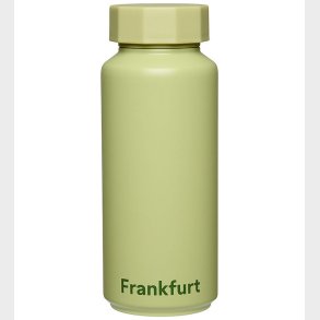 Design Letters Termoflaske - 500 ml - Frankfurt - Nile Green