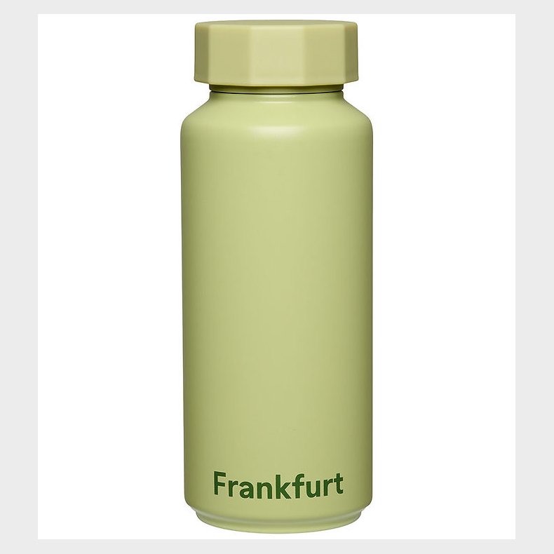 Design Letters Termoflaske - 500 ml - Frankfurt - Nile Green