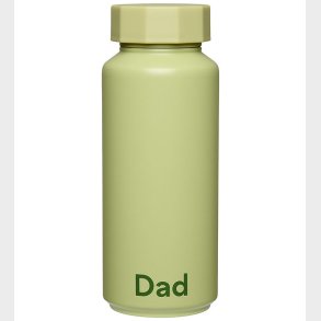 Design Letters Termoflaske 500 ml - Dad - Nile Green