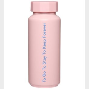 Design Letters Termoflaske 500 ml - To Go - Creole Pink