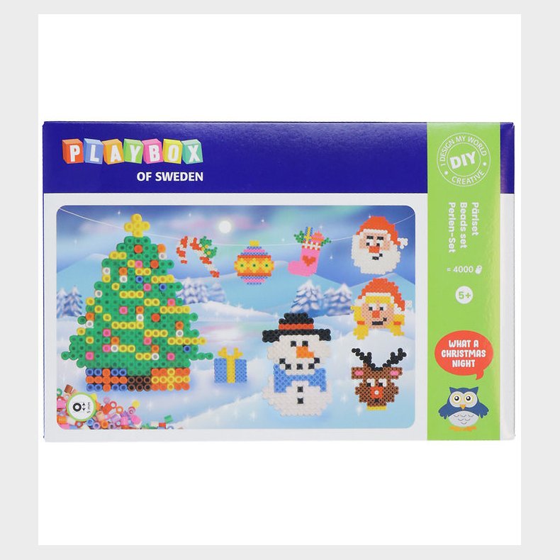 Playbox Perlest - 4000 stk. - Julemotiver