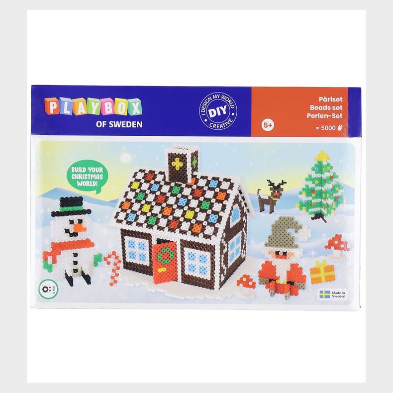 Playbox Perlest - 5000 stk. Honningkagehus