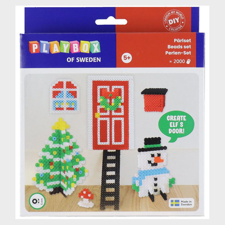 Playbox Perlest - 2000 stk. - Snemand m. Dr