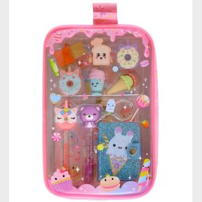 Hot Focus Notesbog m. Viskerlder & Kuglepen