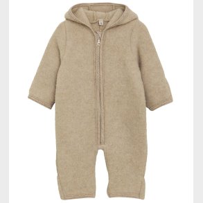 Huttelihut Kredragt - Uldfleece - Camel Melange m. rer