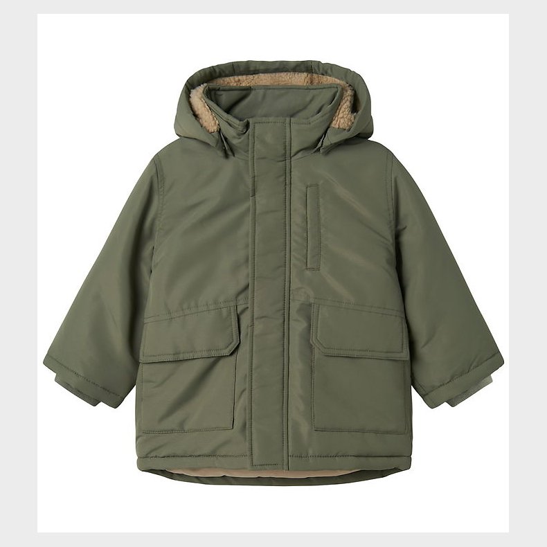 Name It Vinterjakke - NmmMarlow - Dusty Olive