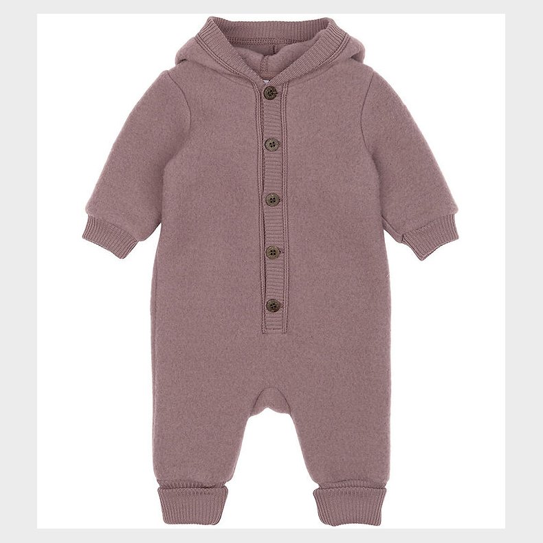 Mikk-Line Kredragt m. Htte - Uld - Twilight Mauve