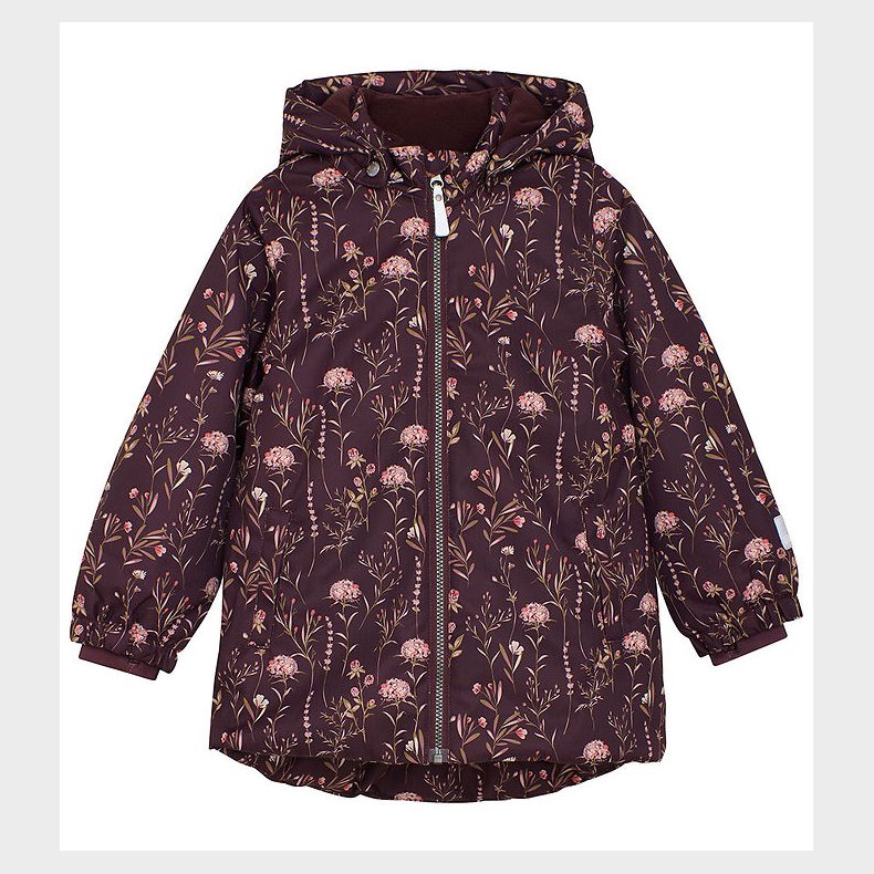 Minymo Vinterjakke - AOP - Catawba Grape