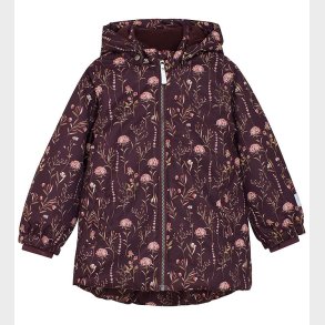 Minymo Vinterjakke - AOP - Catawba Grape