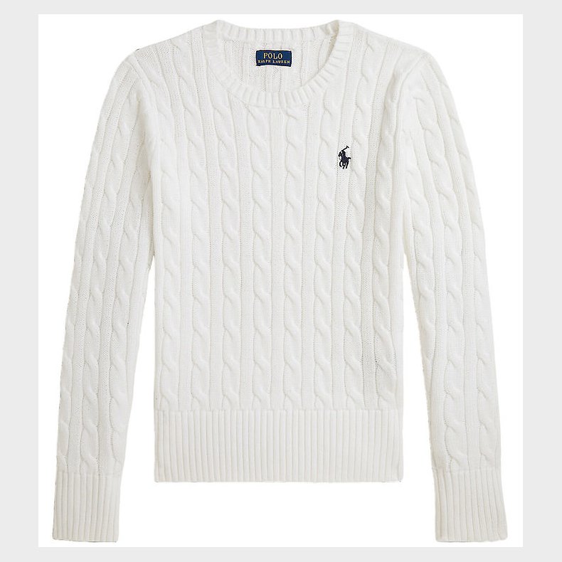 Polo Ralph Lauren Bluse - Strik - Hvid