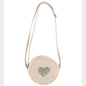 Sofie Schnoor Skuldertaske - Imiteret Pels - Mollysk - Beige m.