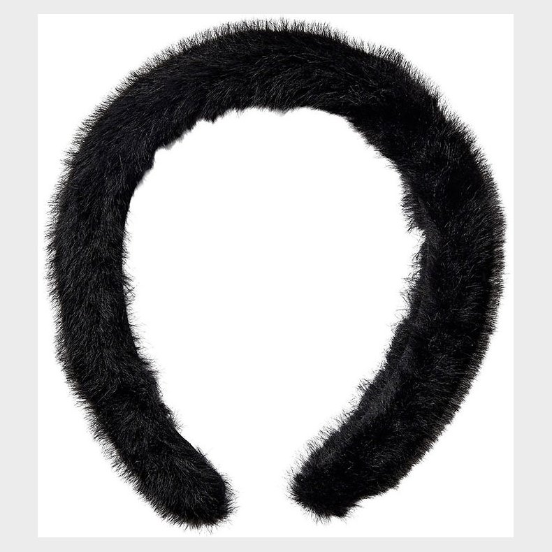 Sofie Schnoor Hrbjle - Imiteret Pels - Chlosy - Sort