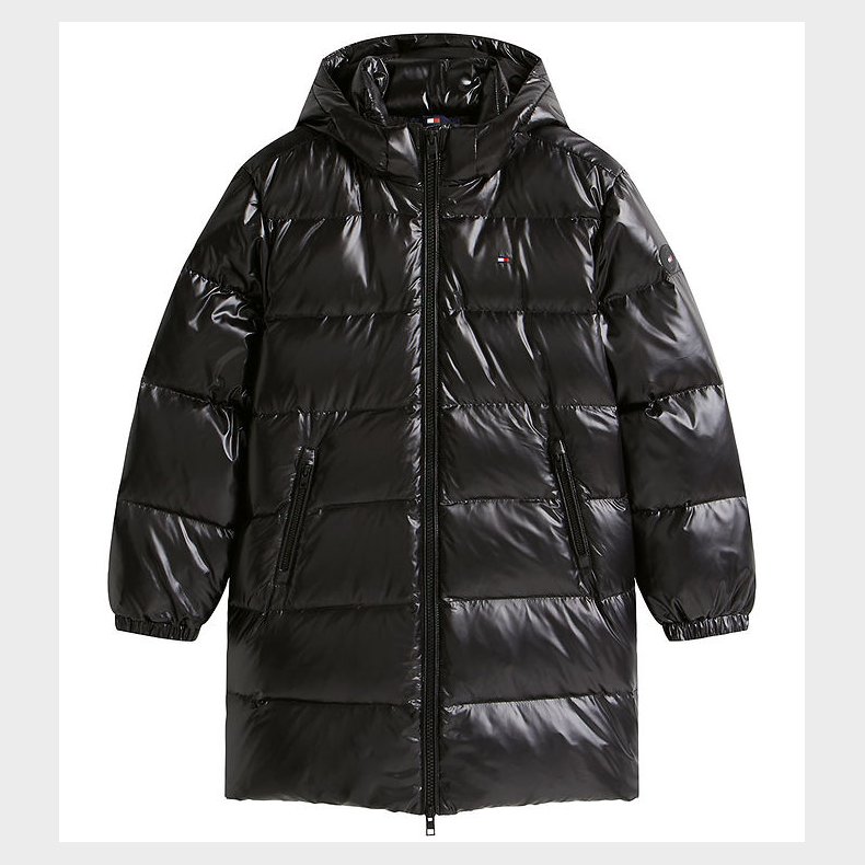 Tommy Hilfiger Dunfrakke - Long - Black