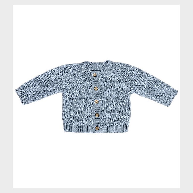 Smallstuff Cardigan - Strik - Uld - Blue
