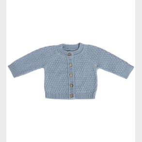 Smallstuff Cardigan - Strik - Uld - Blue