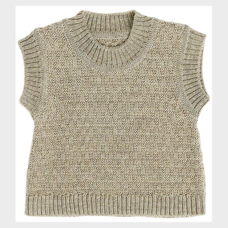 Smallstuff Vest - Strik - Uld - Nature Melange