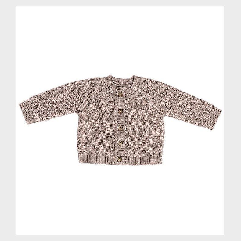 Smallstuff Cardigan - Strik - Uld - Powder