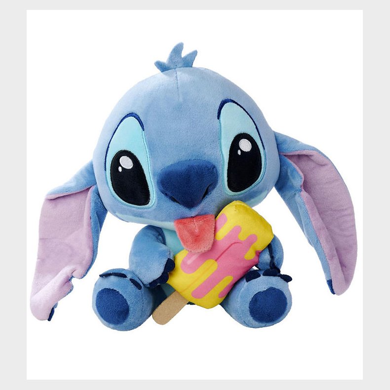 Disney Classic Plys Bamse - Stitch With Popsicle - 25 cm