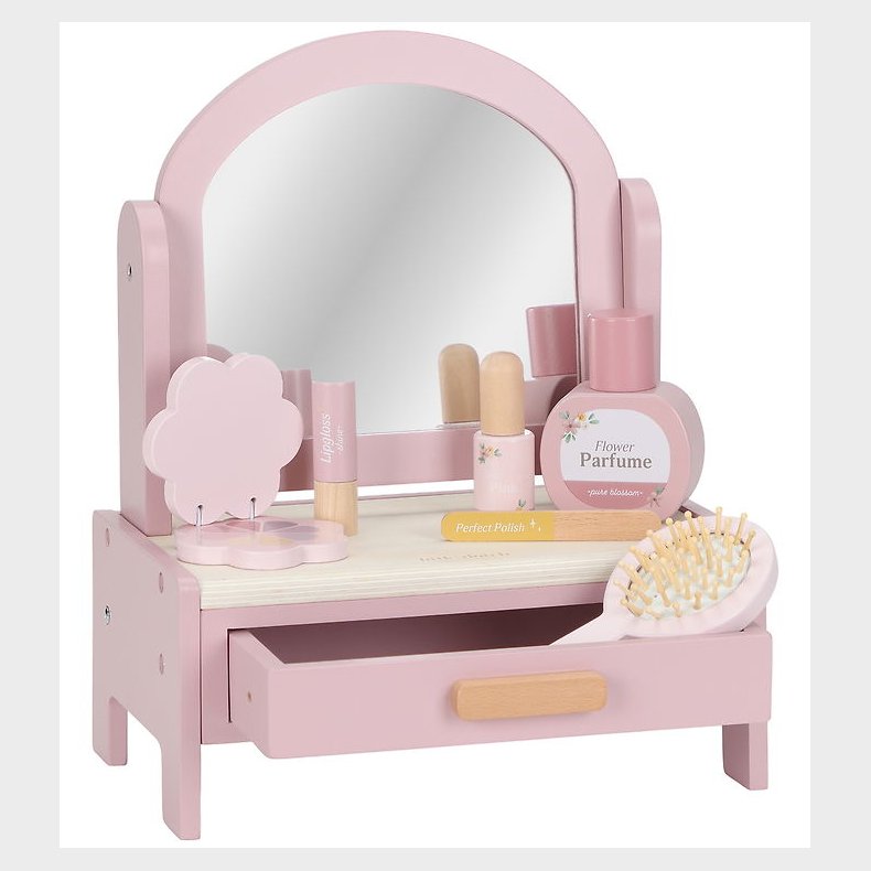Little Dutch Sminkebord - Tr� - Pink