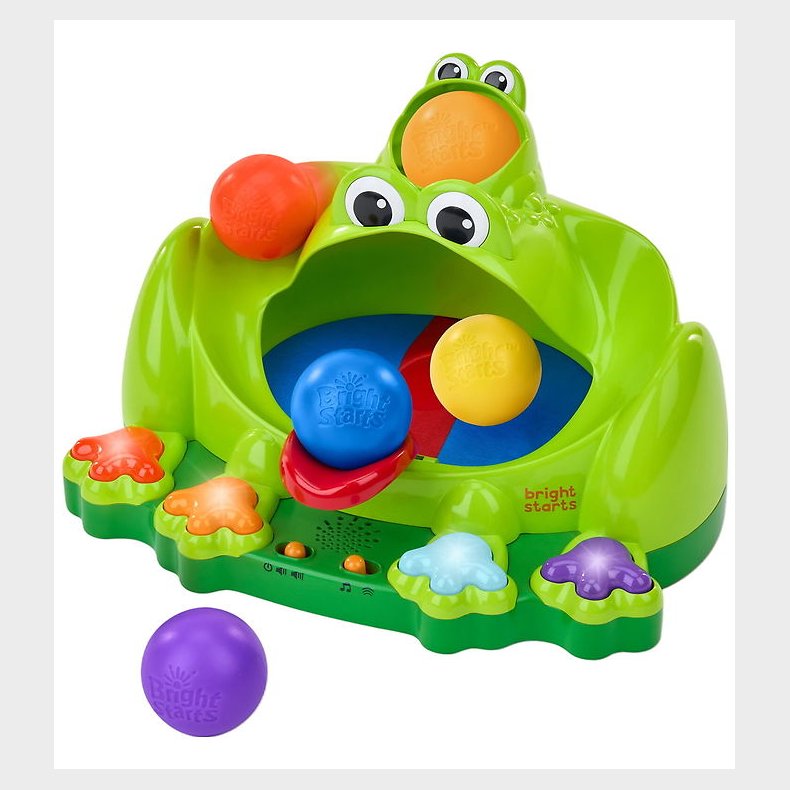 Bright Starts Aktivitetsleget�j - Poppin' Ball Frog