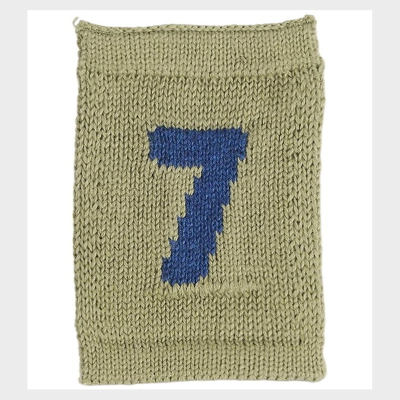 Smallstuff Strikket flag - 7 - Blue