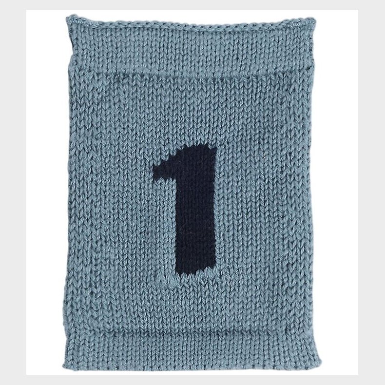 Smallstuff Strikket flag - 1 - Blue