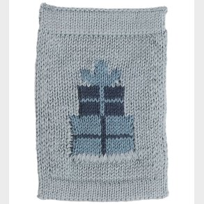 Smallstuff Strikket flag - Birthsday Presents - Blue