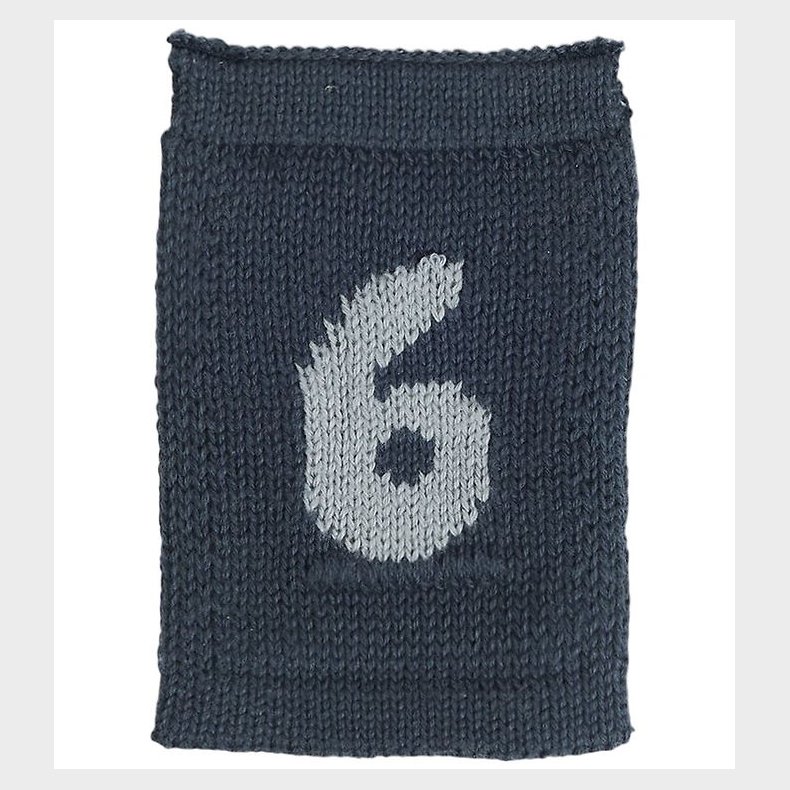 Smallstuff Strikket flag - 6 - Blue