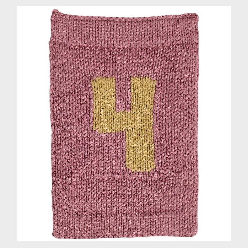 Smallstuff Strikket flag - 4 - Rose