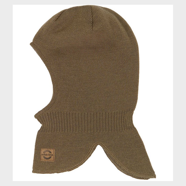 Mikk-Line Elefanthue - Uld/Akryl - 2-lags - Chocolate Chip