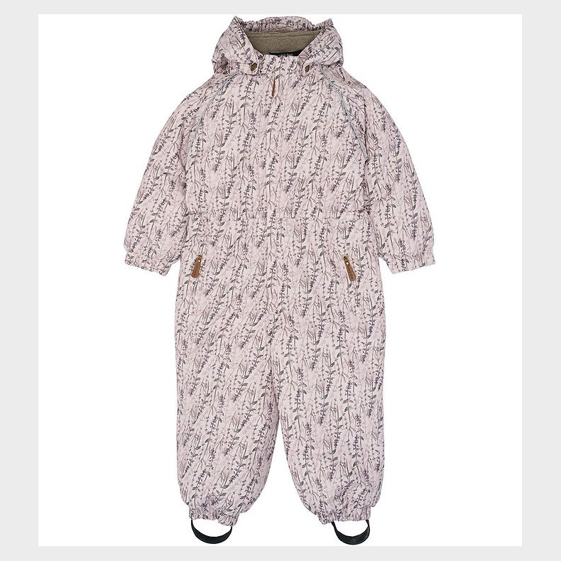 Mikk-Line Flyverdragter - Floral - Cloud Gray