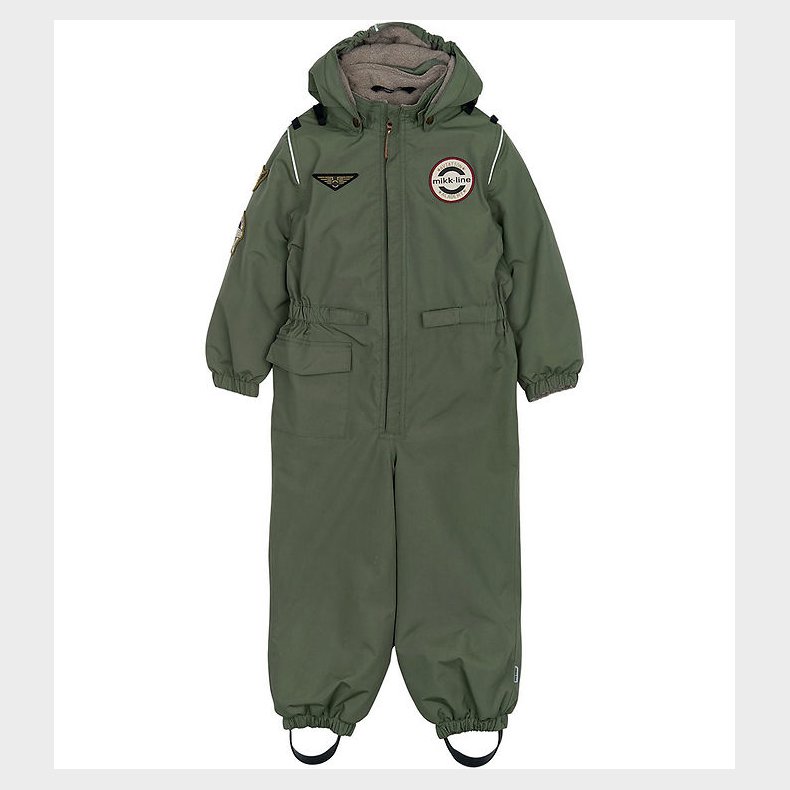 Mikk-Line Flyverdragt - Solid - Thyme