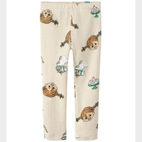 Name It Leggings - Noos - NmfSoca Pippi - Peyote Melange