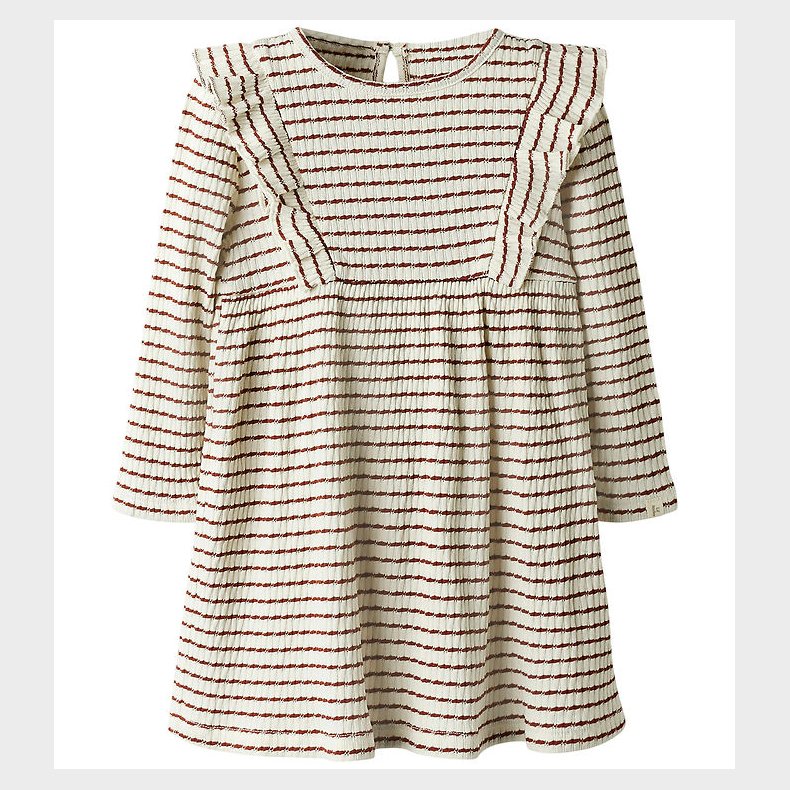 Lil Atelier Kjole - NmfOsophia - Hot Chocolate