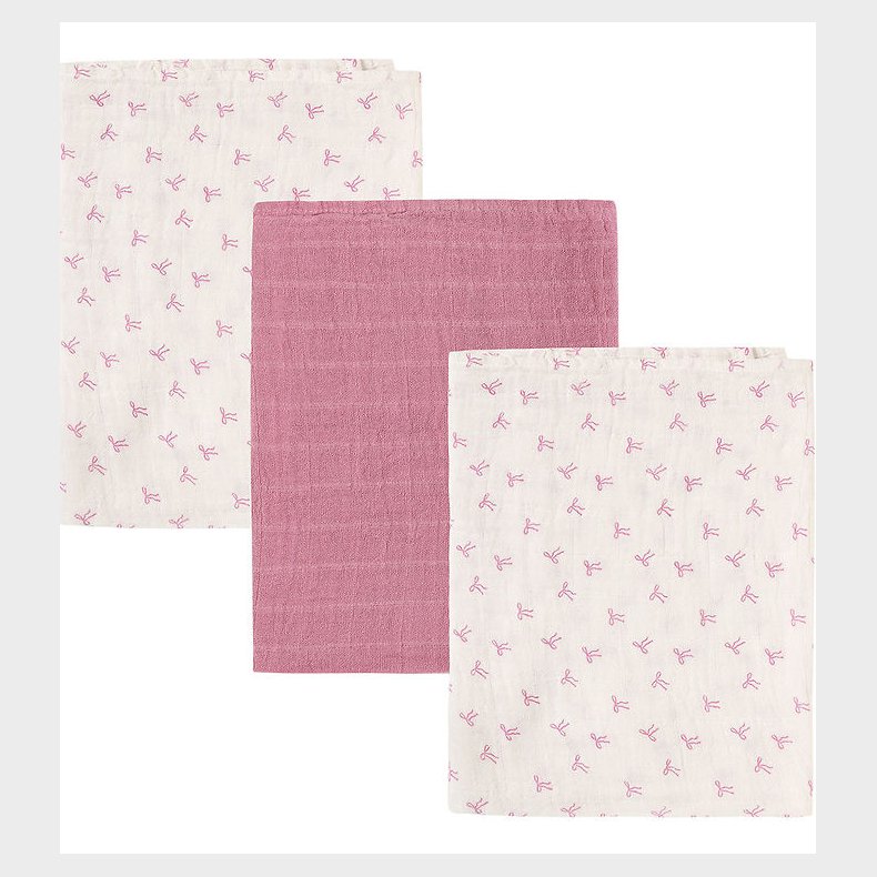 Pippi Stofbleer - Noos - 3-pak - 65x65 - Musselin - Mauve Orchid