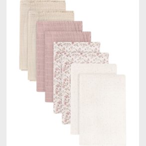 Pippi Stofbleer - Noos - 8-pak - 65x65 - Musselin - Violet Ice