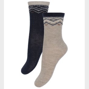 Minymo Str�mper - 2-pak - Dark Navy