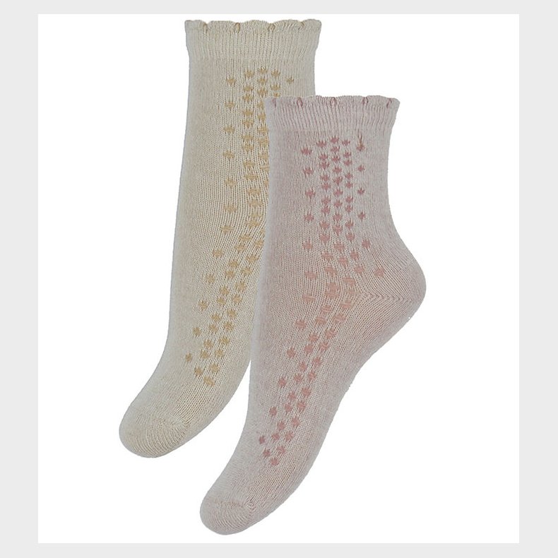 Minymo Str�mper - 2-pak - Burnished Lilac