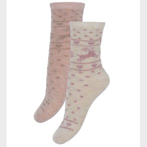 Minymo Str�mper - 2-pak - Burnished Lilac